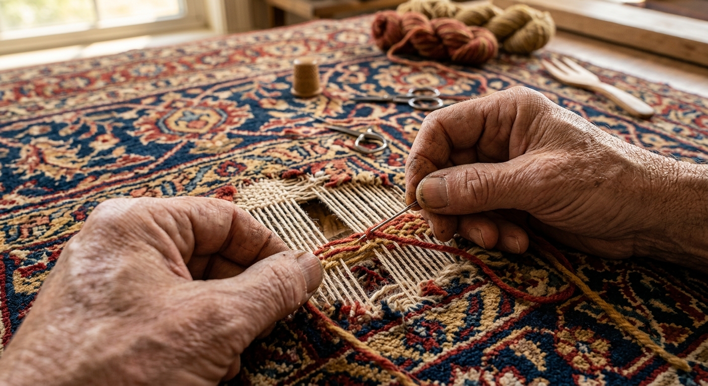 Fine Rug Repair in Los Gatos, CA