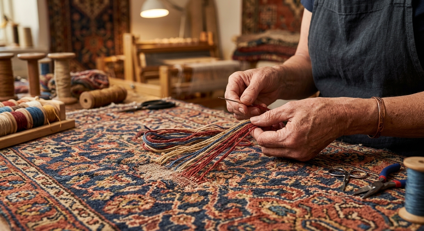 Fine Rug Repair in Ross, CA