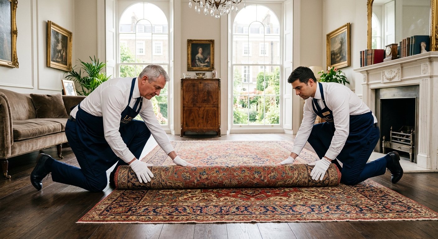 White-Glove Rug Pickup & Cleaning Portola Valley