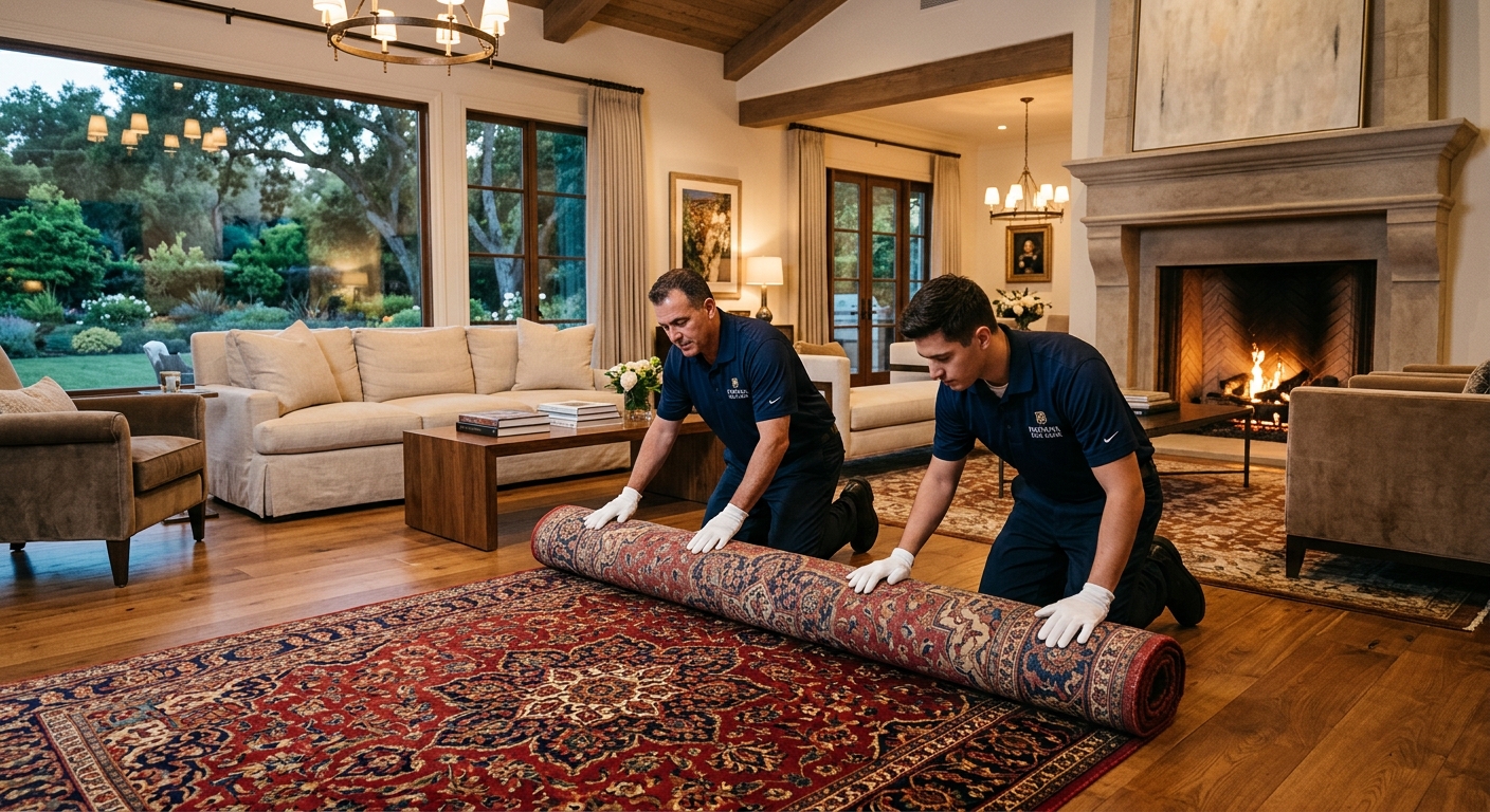 White Glove Rug Pickup Atherton