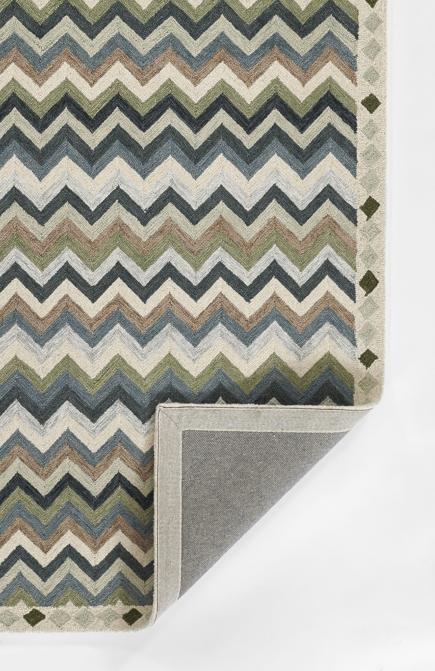 Erin Gates Abbott Zigzag Stripe Blue Area Rug - Image 3