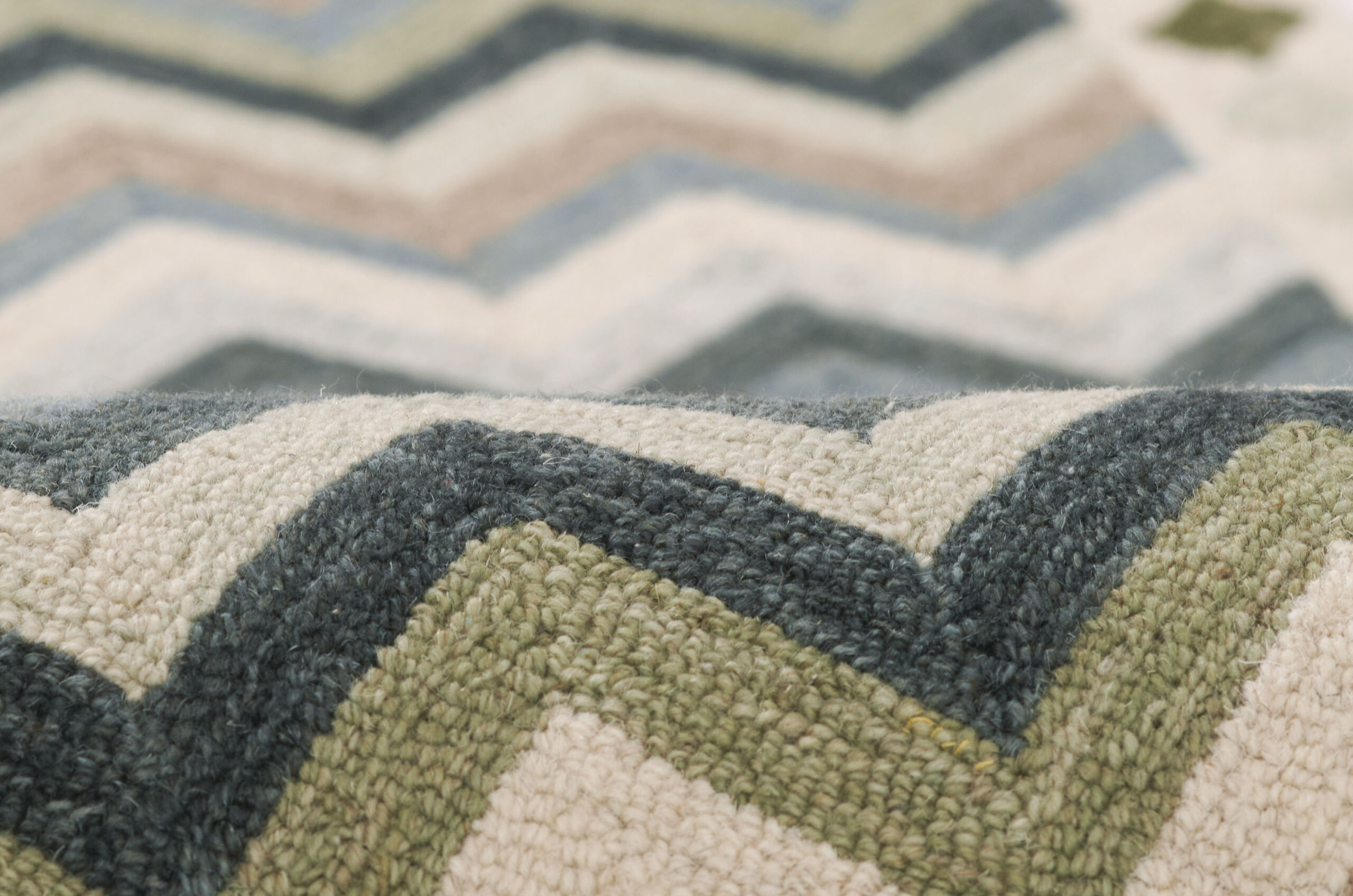 Erin Gates Abbott Zigzag Stripe Blue Area Rug - Image 4