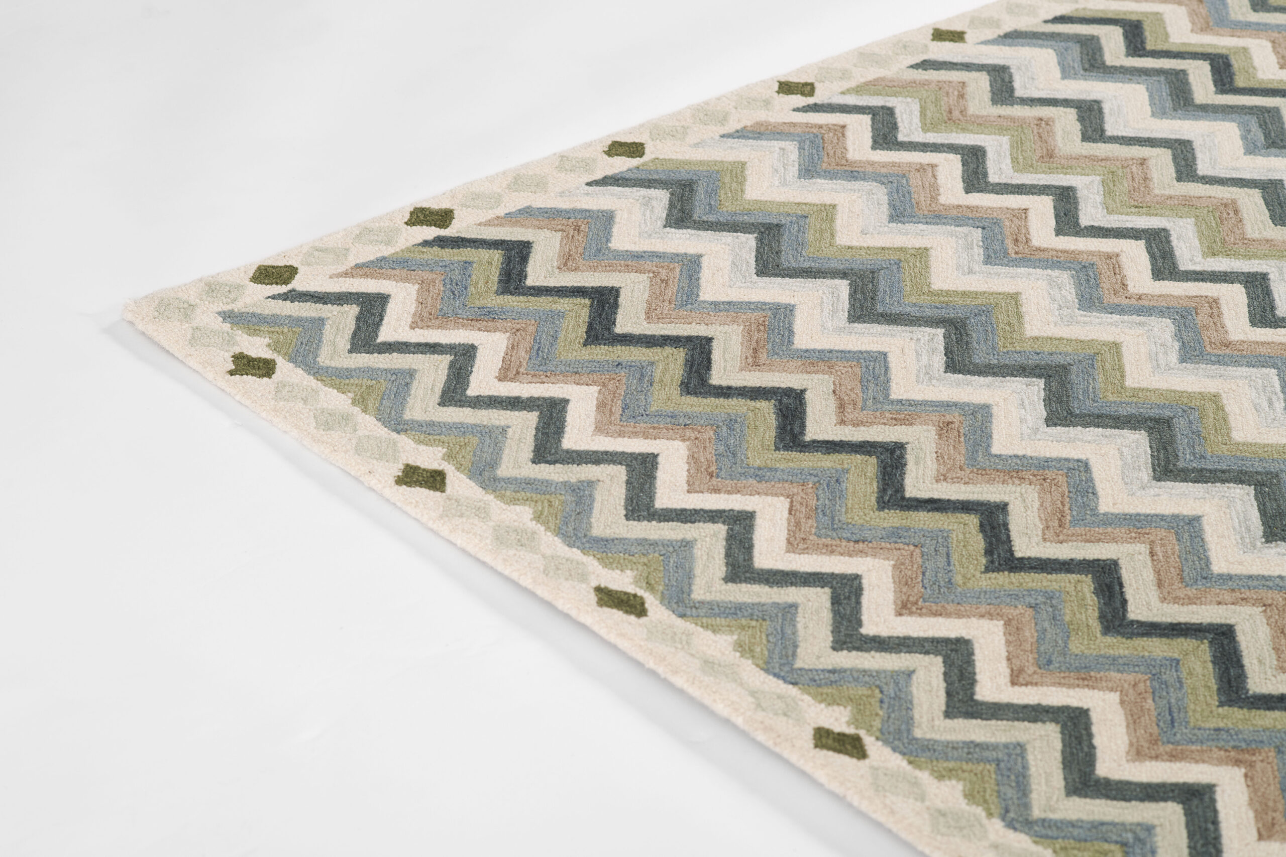 Erin Gates Abbott Zigzag Stripe Blue Area Rug - Image 7