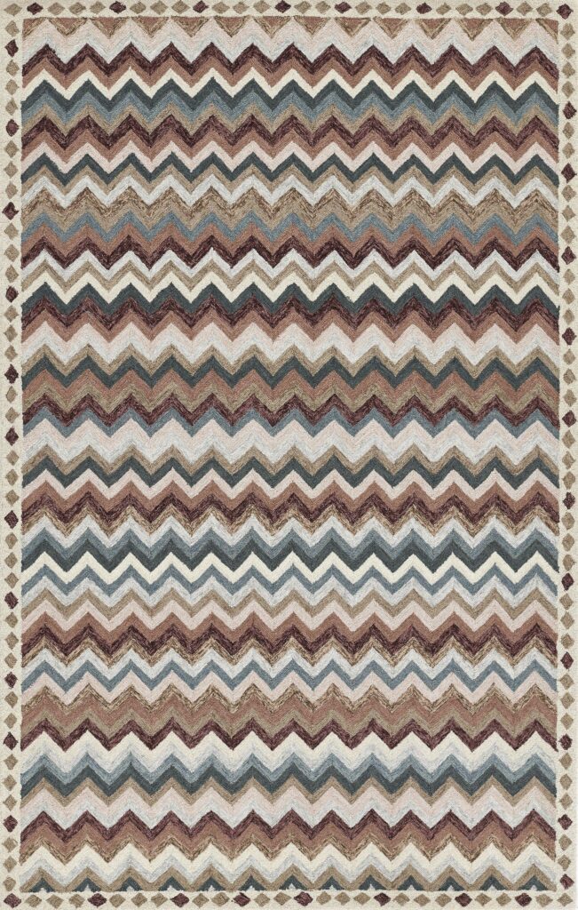 Erin Gates Abbott Zigzag Stripe Multi Area Rug