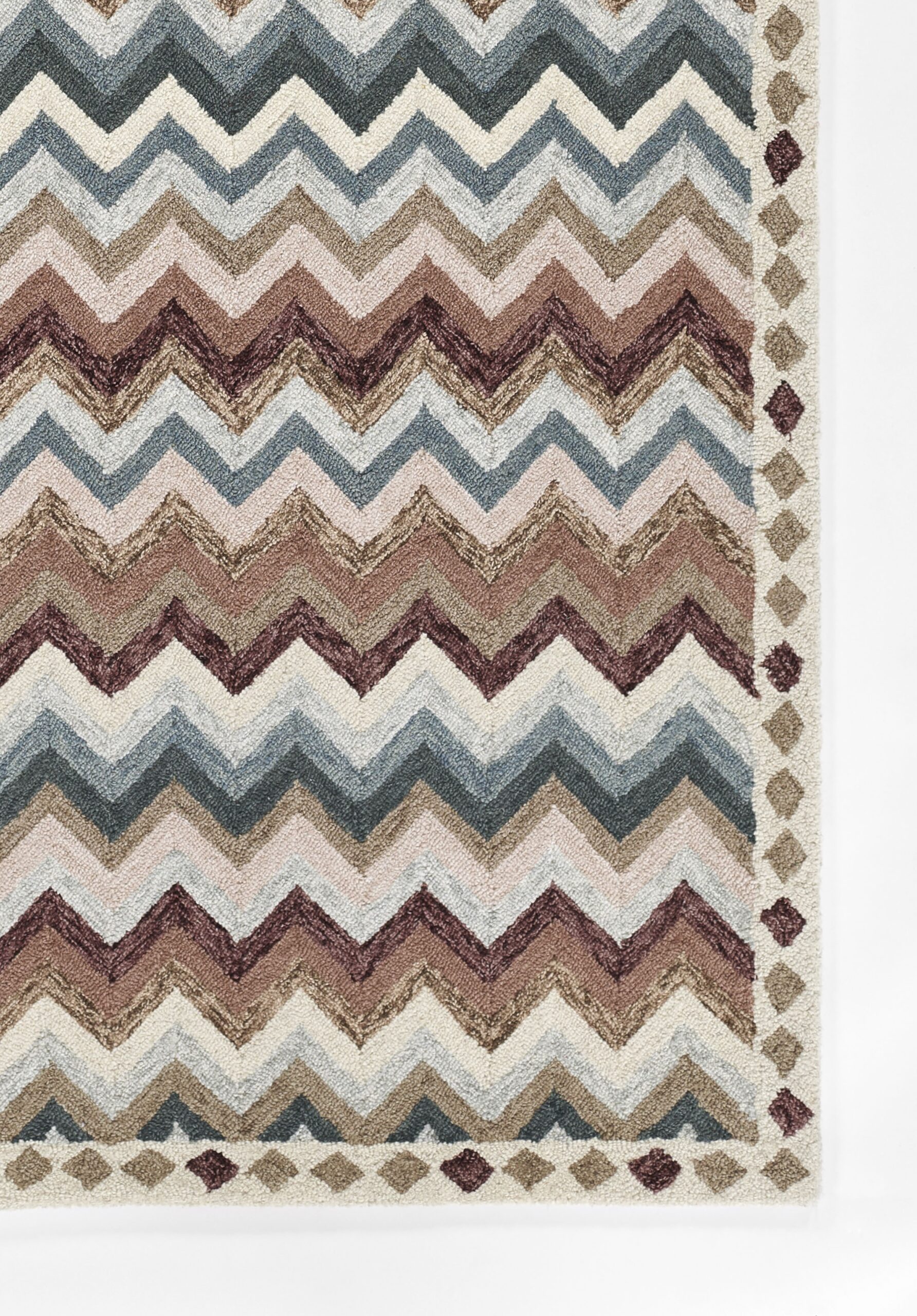 Erin Gates Abbott Zigzag Stripe Multi Area Rug - Image 2