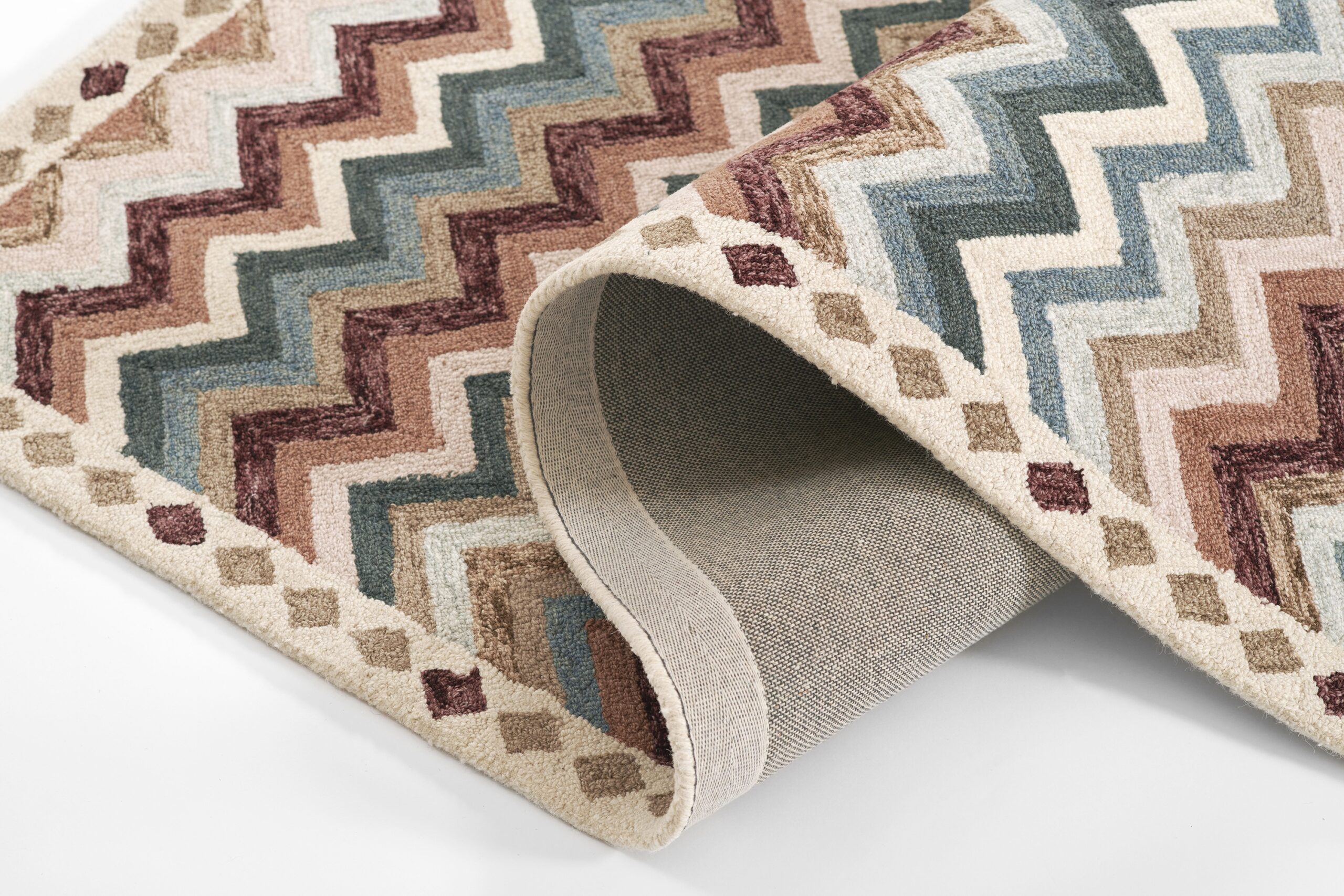 Erin Gates Abbott Zigzag Stripe Multi Area Rug - Image 9
