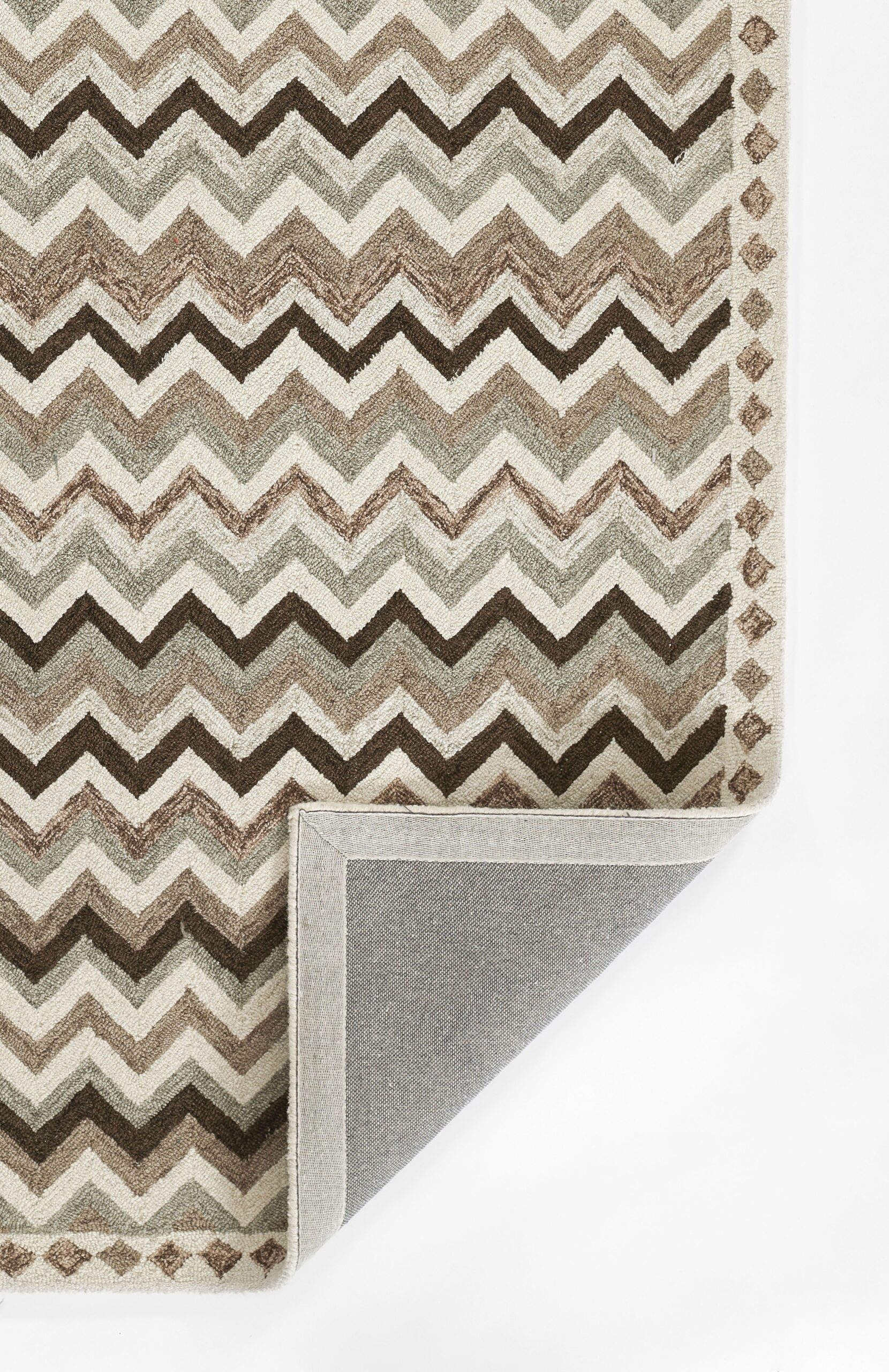 Erin Gates Abbott Zigzag Stripe Neutral Area Rug - Image 3