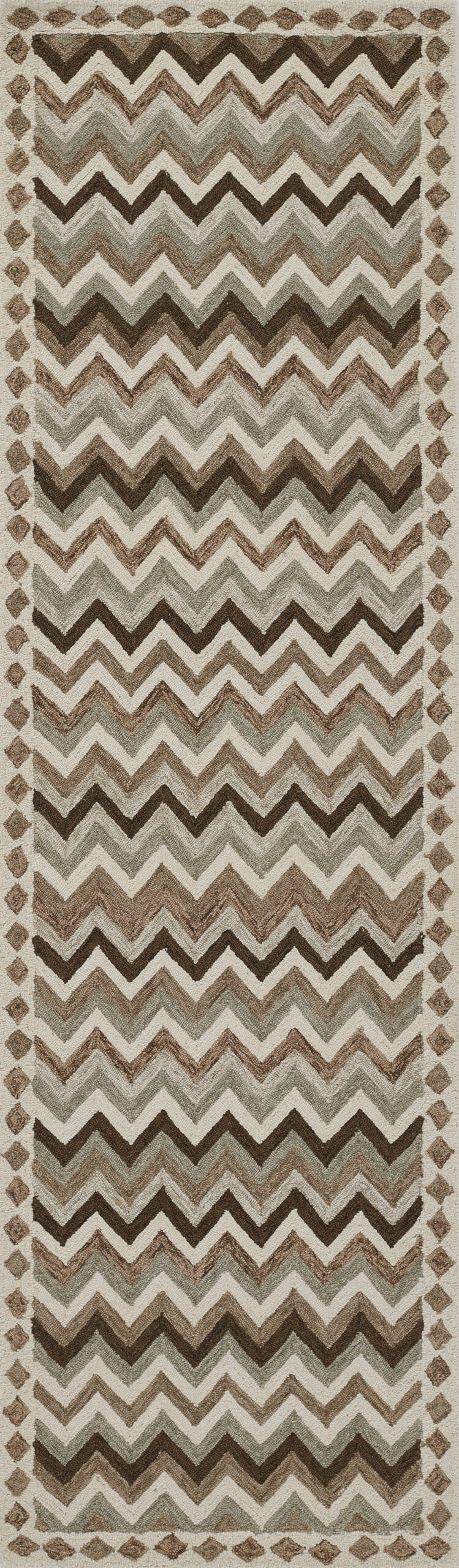 Erin Gates Abbott Zigzag Stripe Neutral Area Rug - Image 5