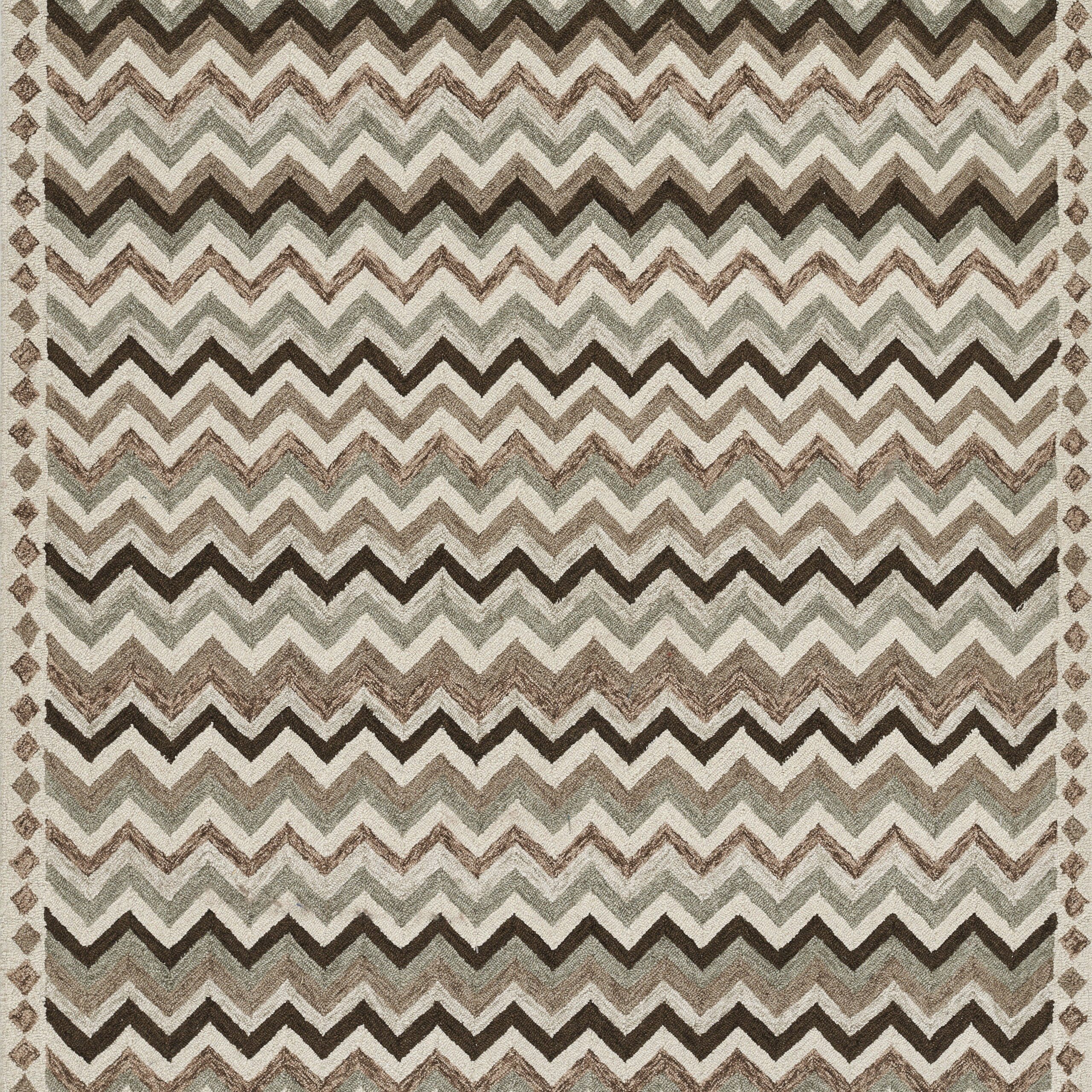 Erin Gates Abbott Zigzag Stripe Neutral Area Rug - Image 8