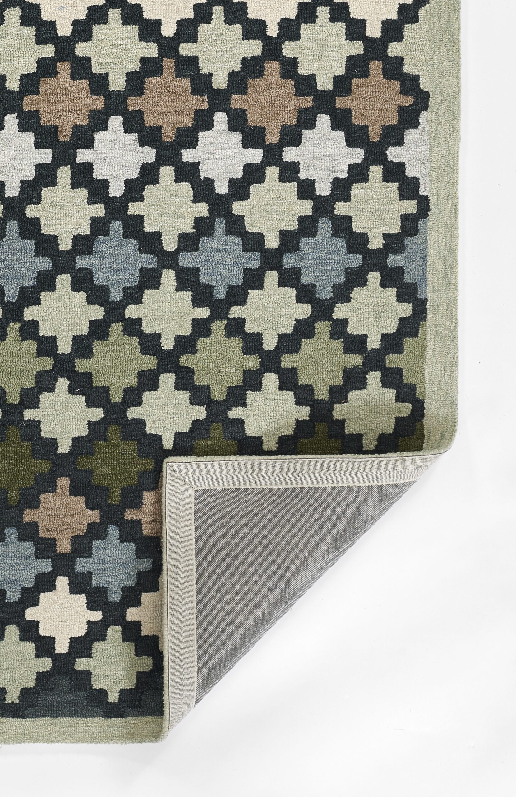 Erin Gates Abbott Diamond Trellis Blue Area Rug - Image 3