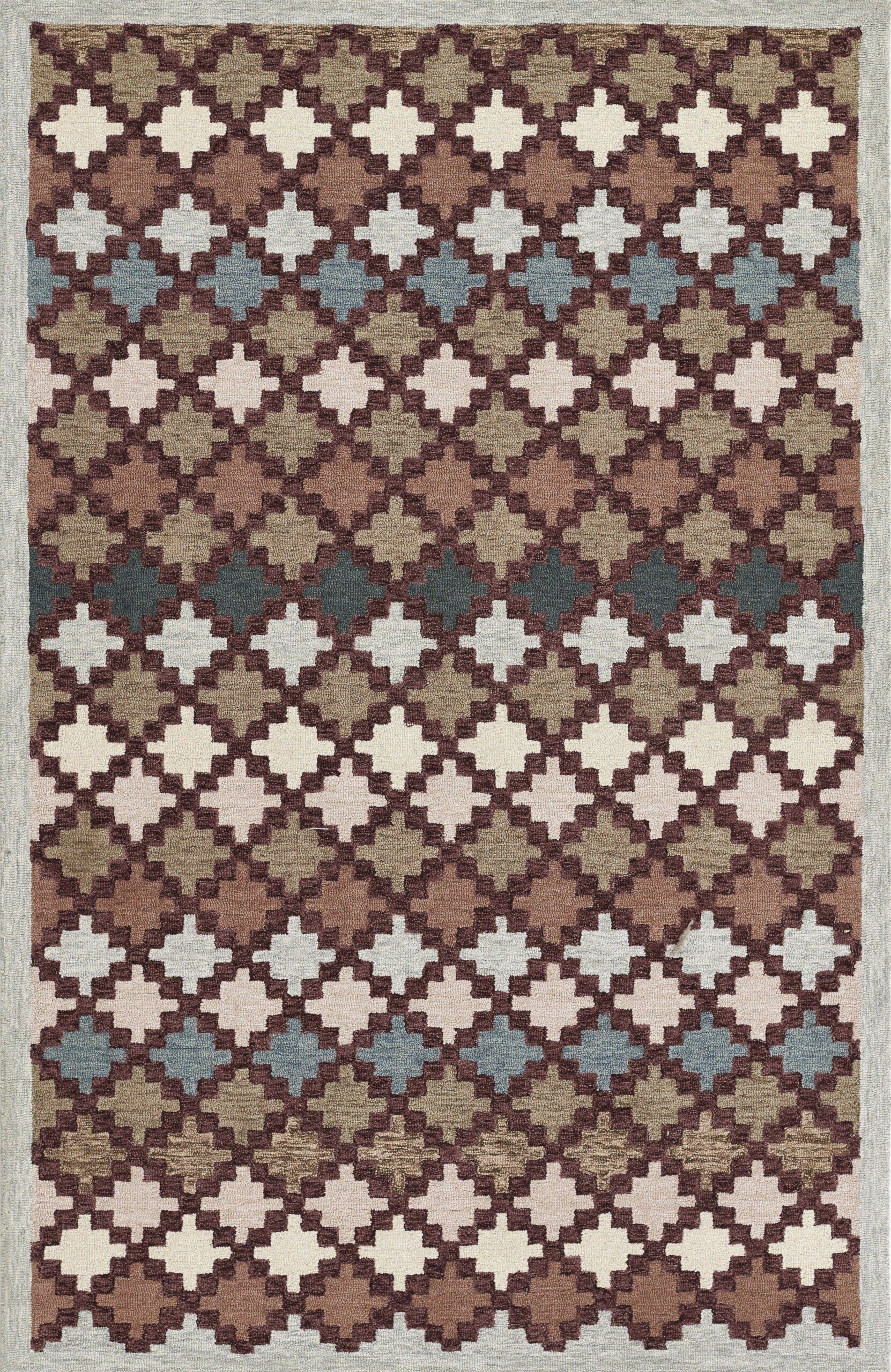 Erin Gates Abbott Diamond Trellis Multi Area Rug