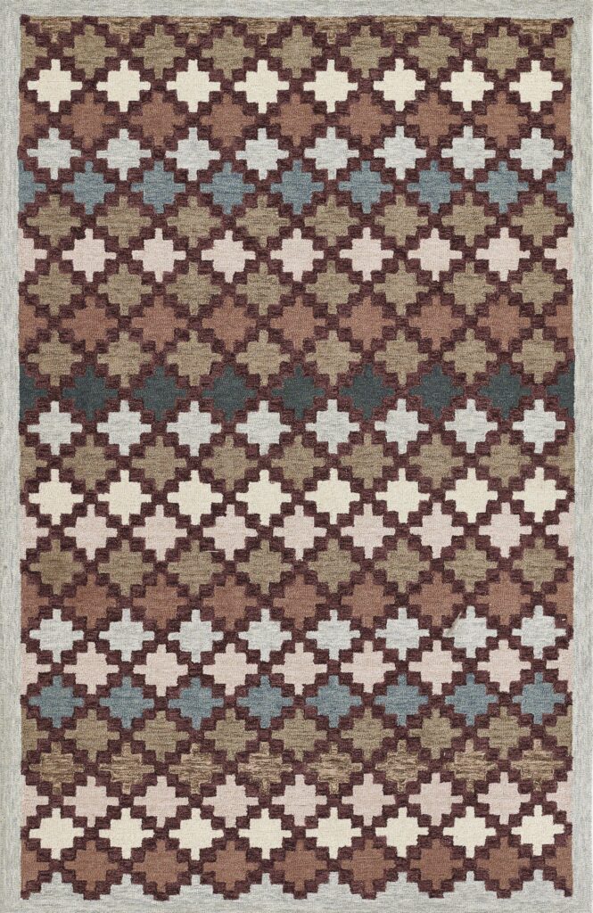 Erin Gates Abbott Diamond Trellis Multi Area Rug