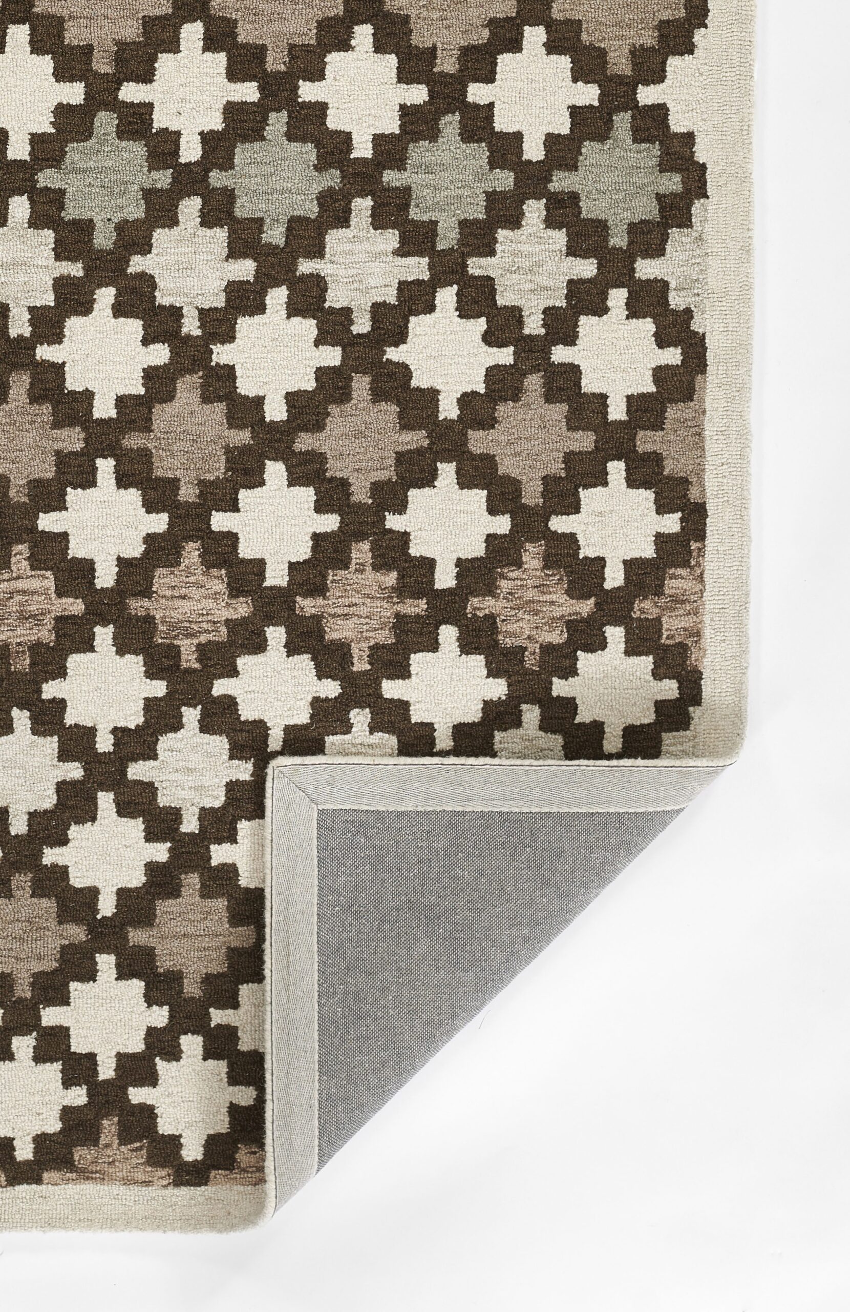 Erin Gates Abbott Diamond Trellis Neutral Area Rug - Image 3