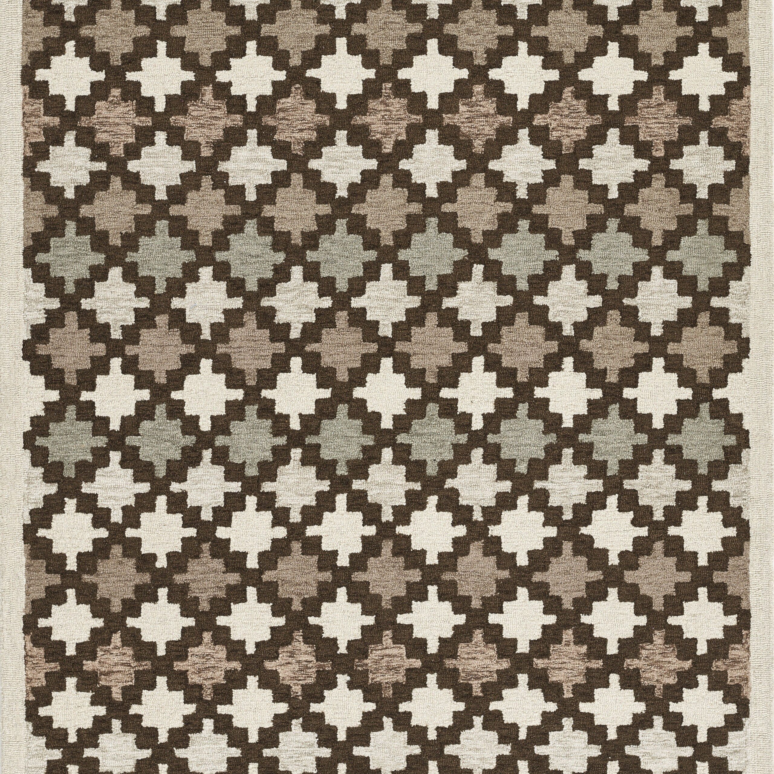 Erin Gates Abbott Diamond Trellis Neutral Area Rug - Image 8