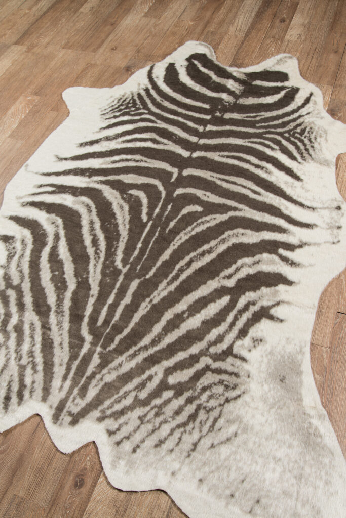 Erin Gates Acadia Zebra Grey Area Rug Mockup