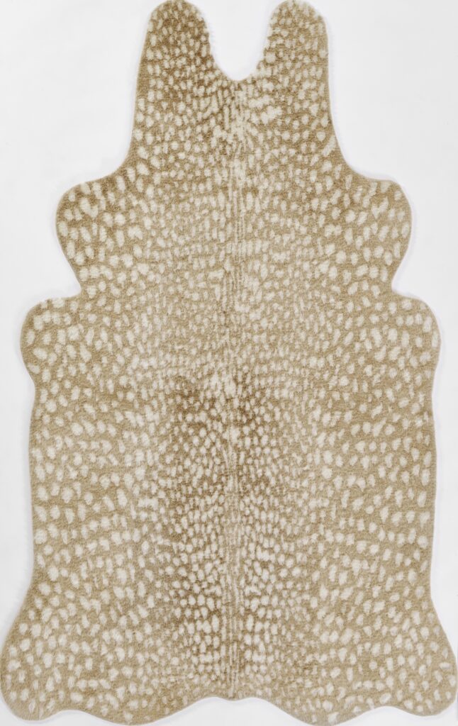 Erin Gates Acadia Cheetah Beige Area Rug