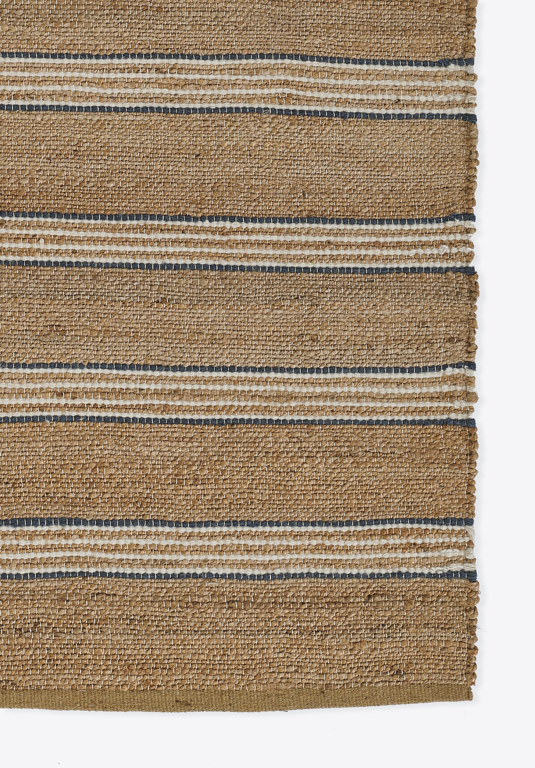 Erin Gates Chestnut Stripe Blue Area Rug - Image 2