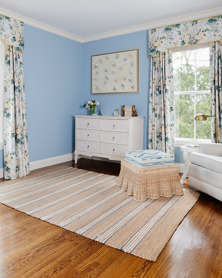 Erin Gates Chestnut Stripe Blue Area Rug - Image 11