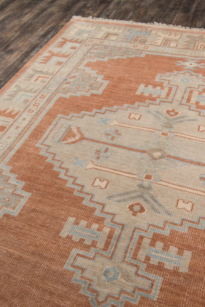 Erin Gates Concord Walden Rust Area Rug Mockup