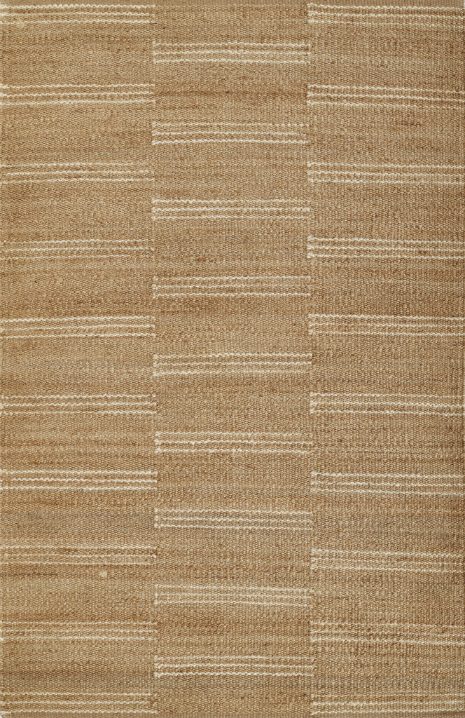 Erin Gates Crescent Broken Stripe Natural Area Rug