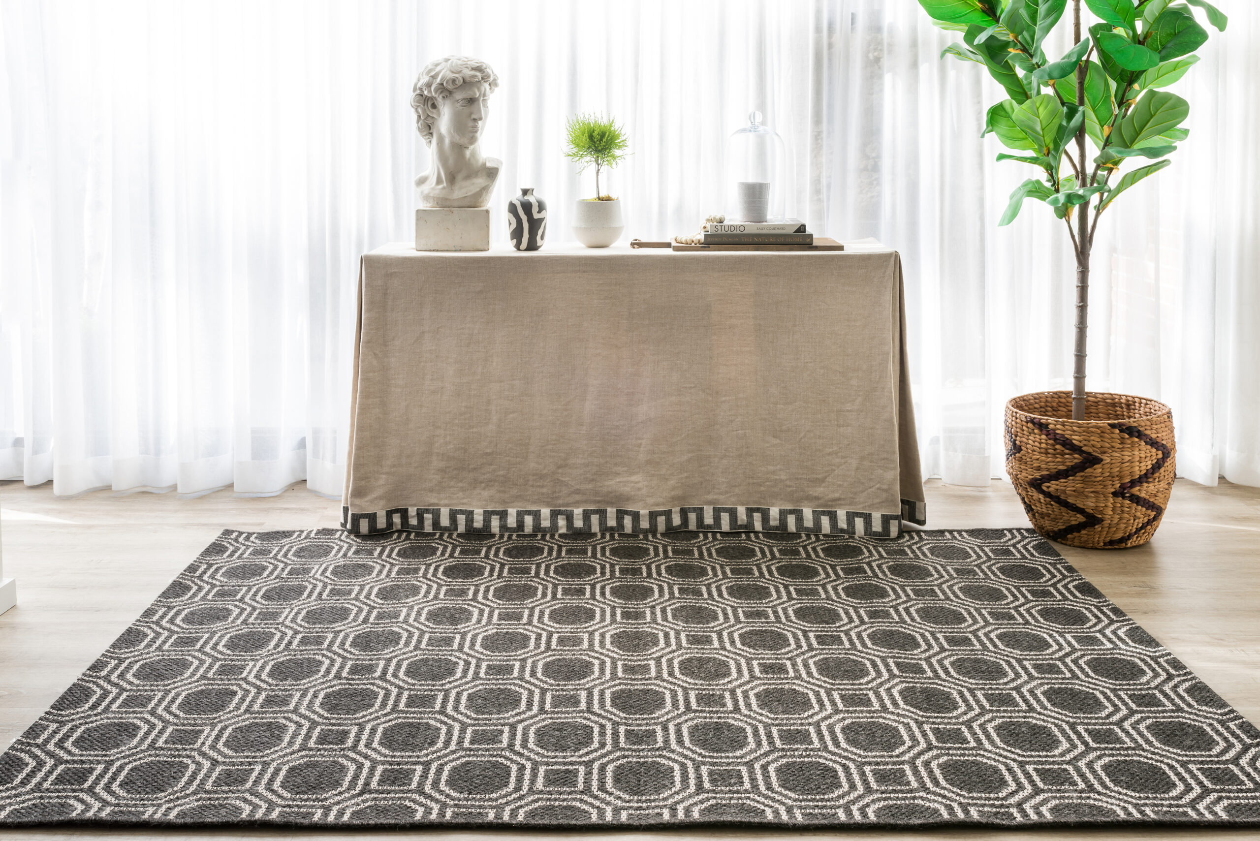 Erin Gates Downeast Camden Charcoal Area Rug - Image 7