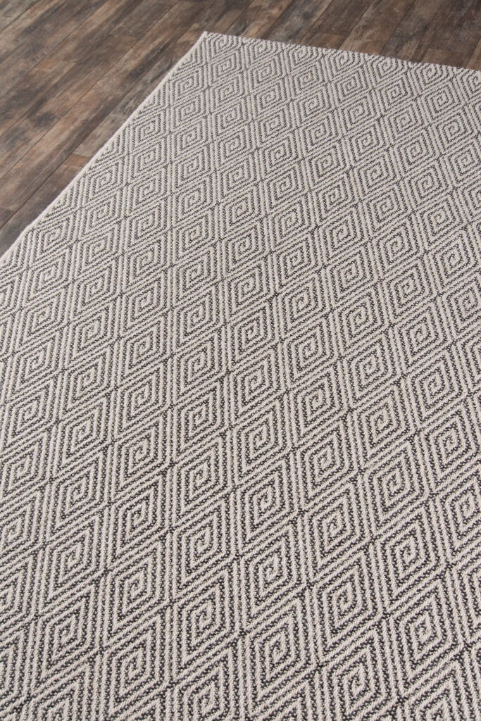 Erin Gates Downeast Wells Charcoal Area Rug Mockup