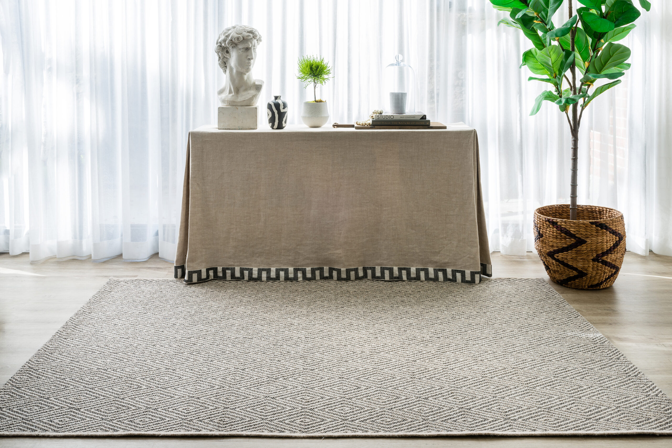 Erin Gates Downeast Wells Charcoal Area Rug - Image 8