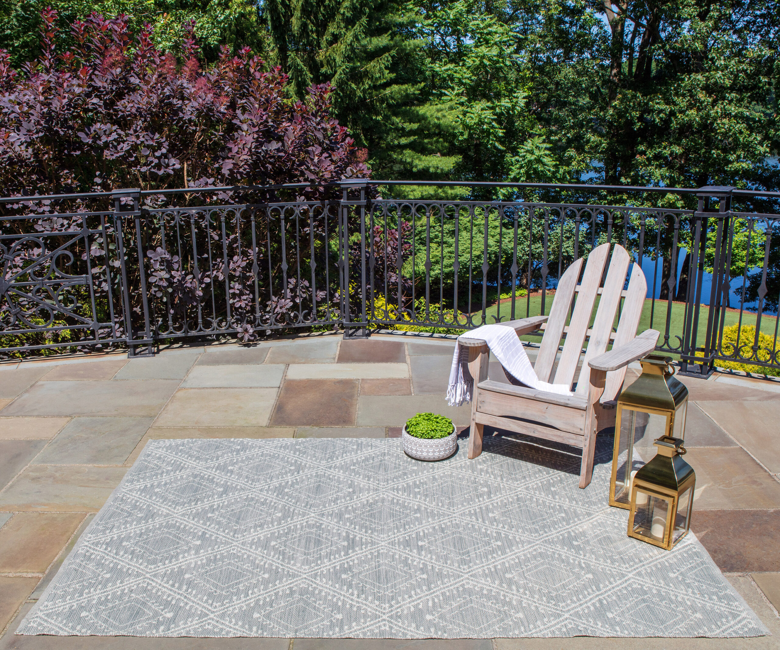 Erin Gates Easton Pleasant Grey Area Rug - Image 9