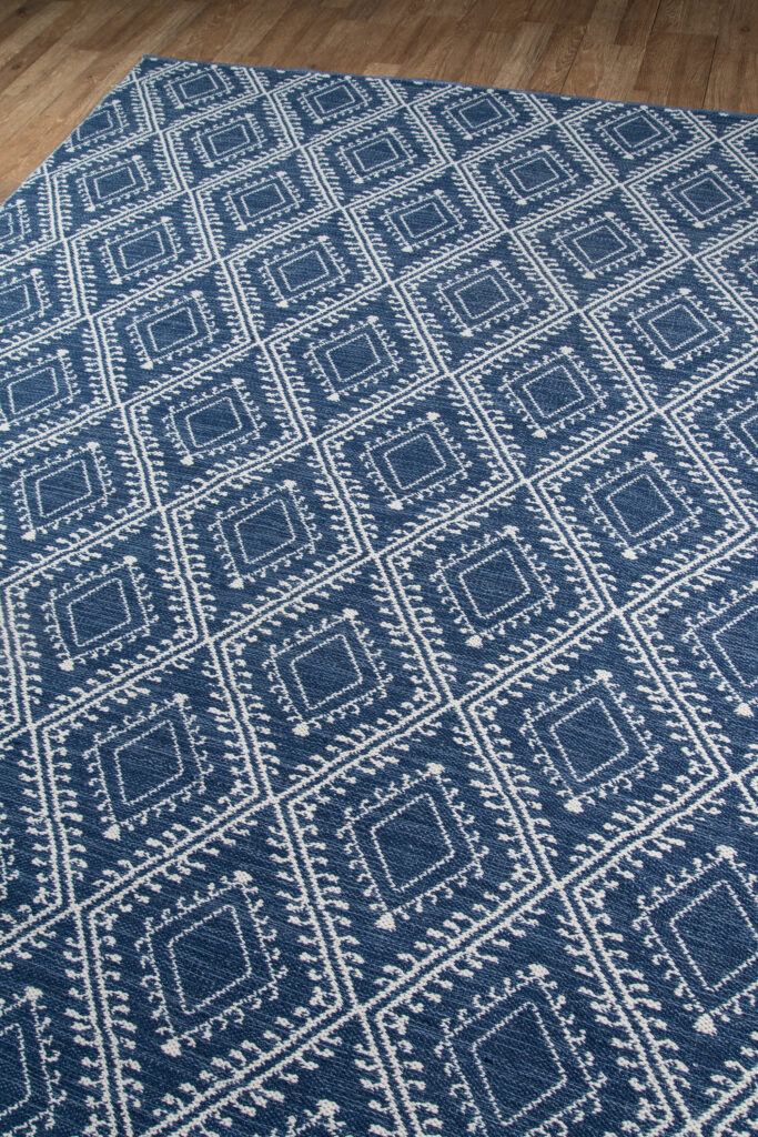 Erin Gates Easton Pleasant Navy Area Rug Mockup