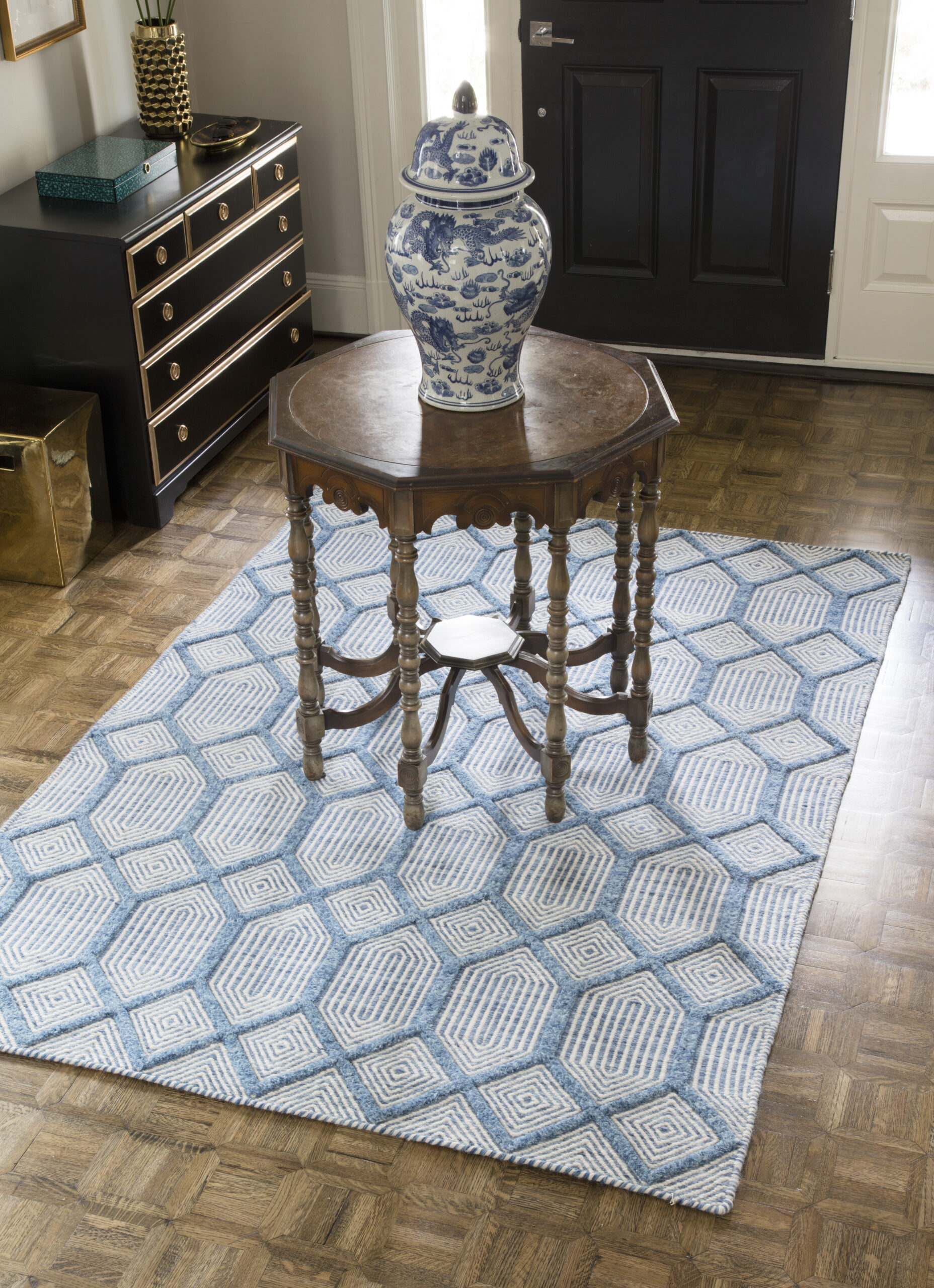 Erin Gates Langdon Cambridge Blue Area Rug - Image 7