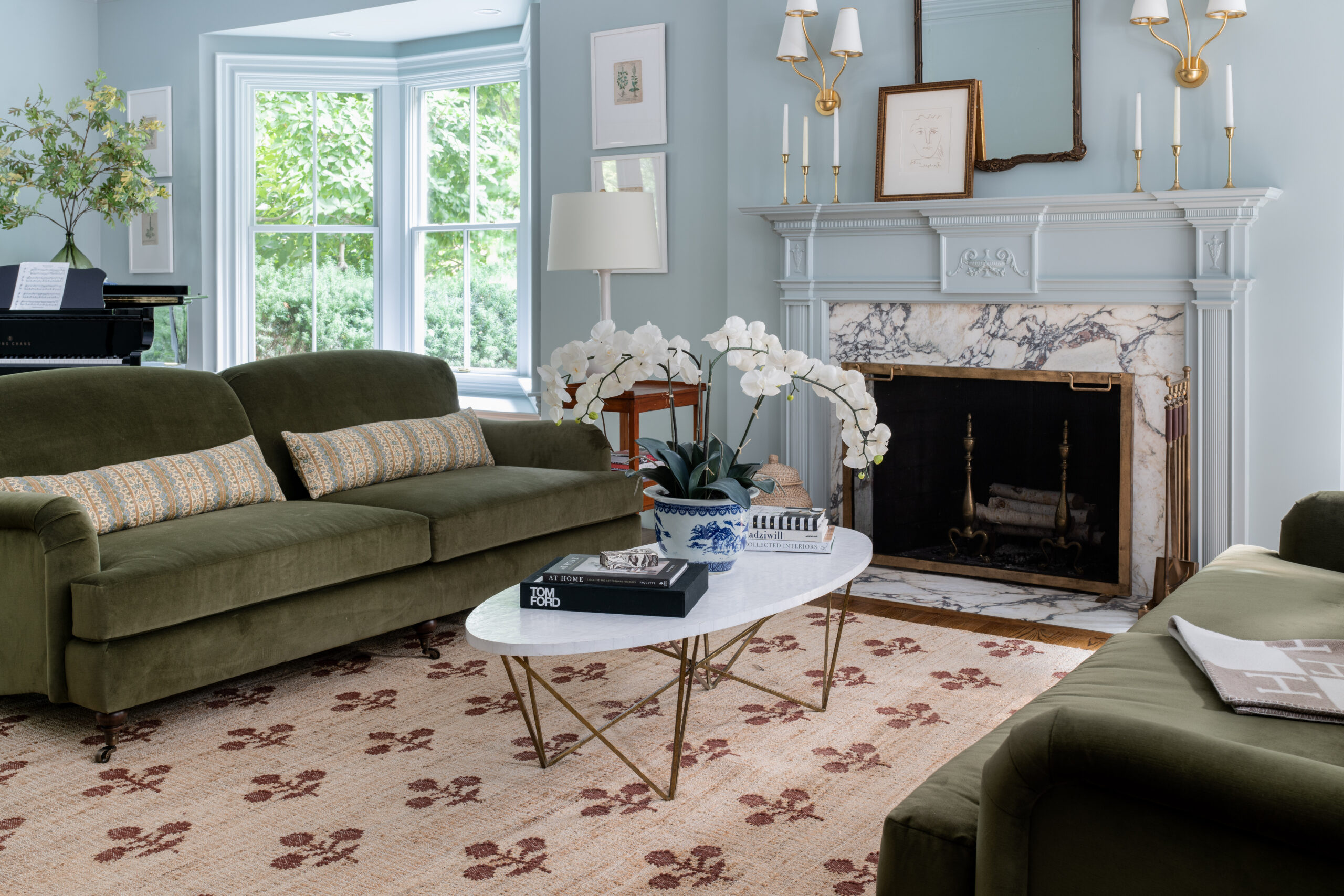 Erin Gates Orchard Bloom Rust Area Rug - Image 9