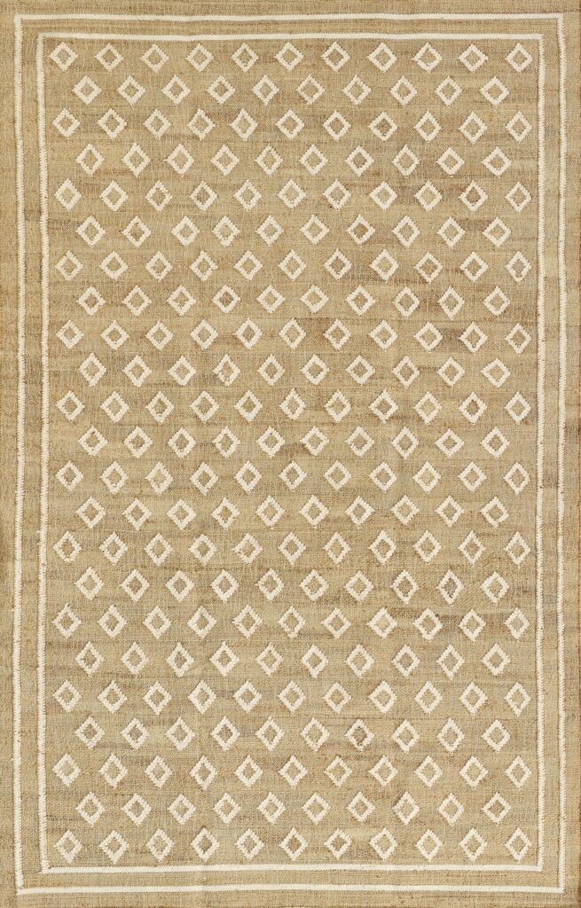 Erin Gates Orchard Tiny Diamond Natural Area Rug