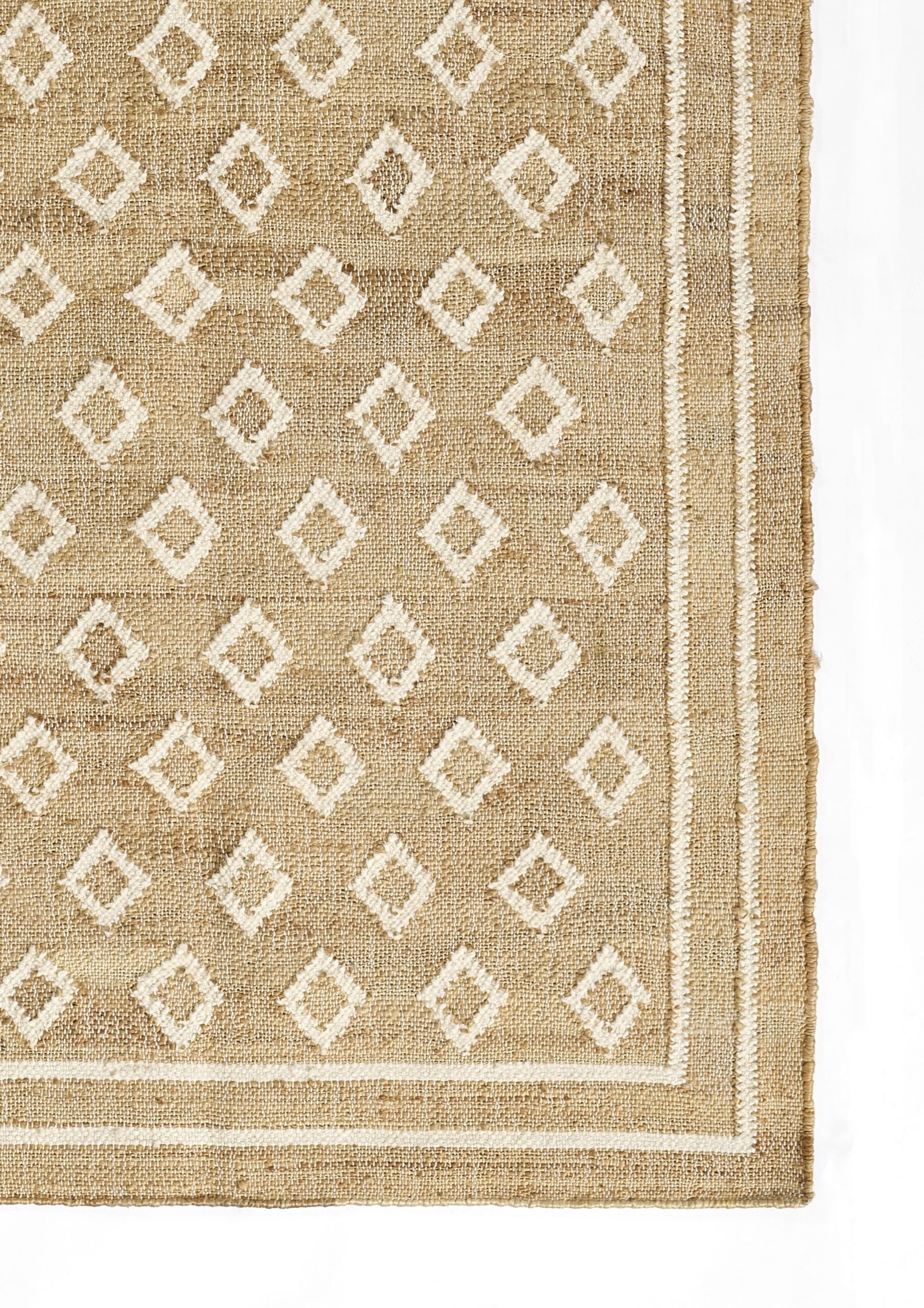 Erin Gates Orchard Tiny Diamond Natural Area Rug - Image 2