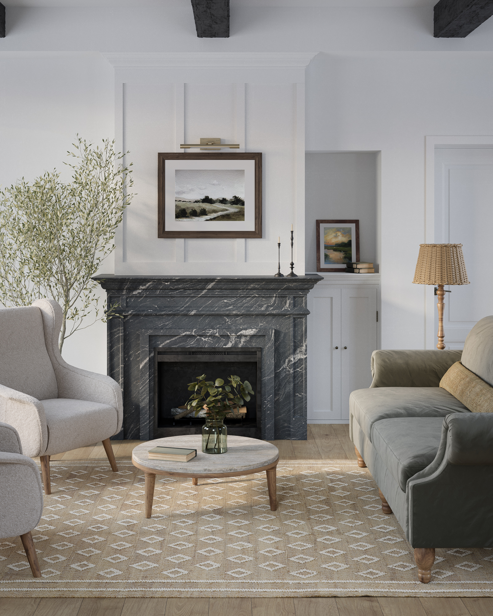 Erin Gates Orchard Tiny Diamond Natural Area Rug - Image 11