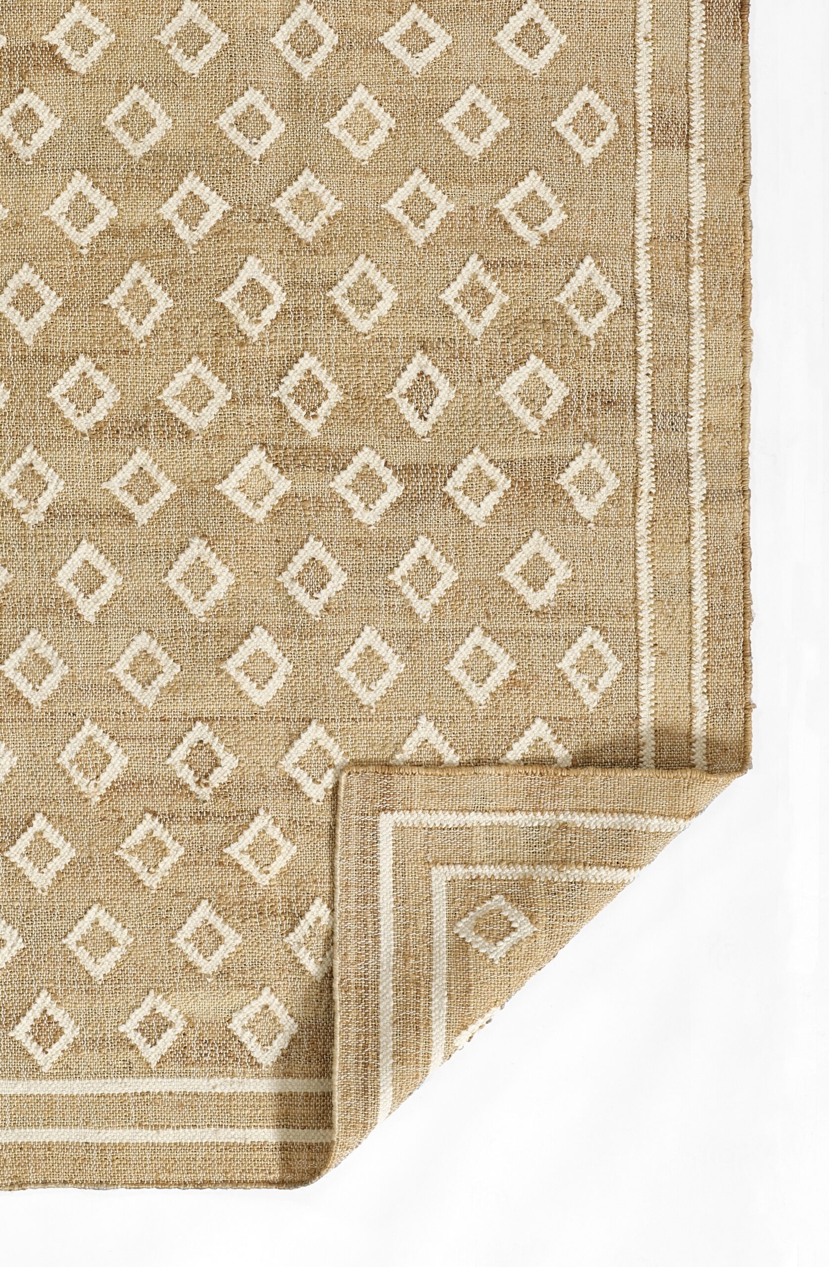 Erin Gates Orchard Tiny Diamond Natural Area Rug - Image 3