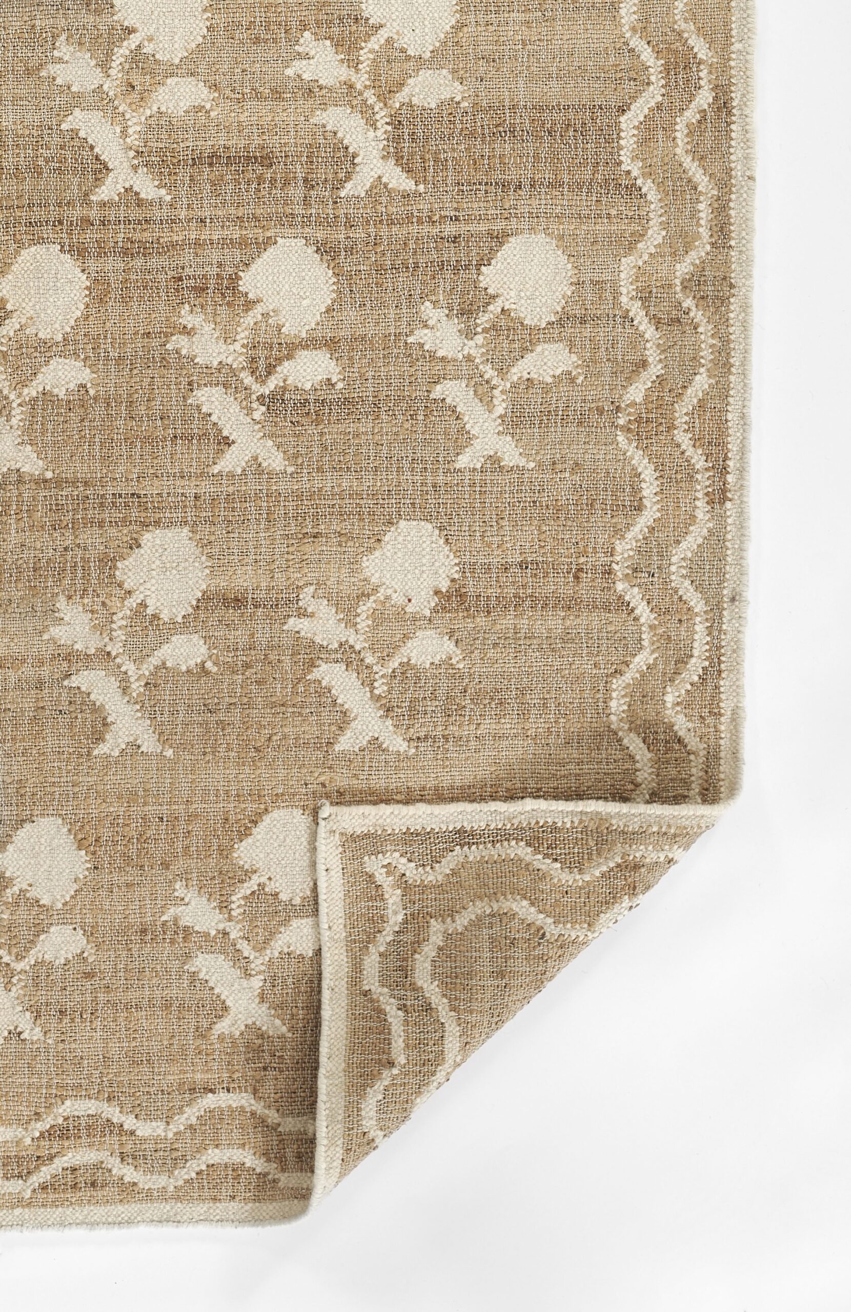 Erin Gates Orchard Leaning Flower Ivory Area Rug - Image 3