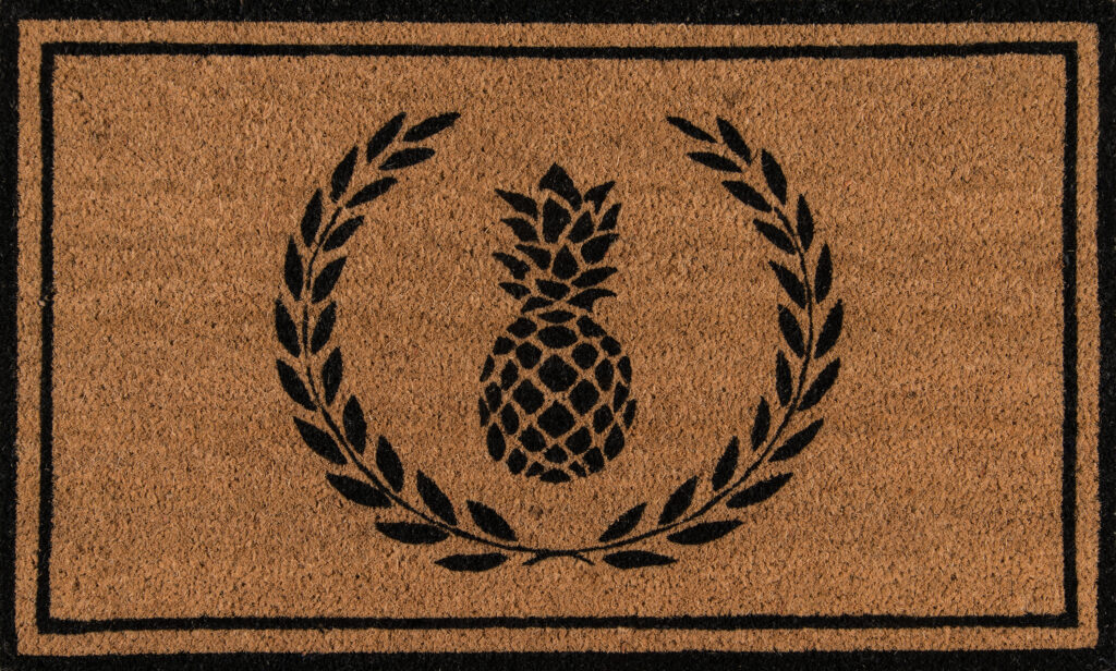 Erin Gates Park Pineapple Black Area Rug