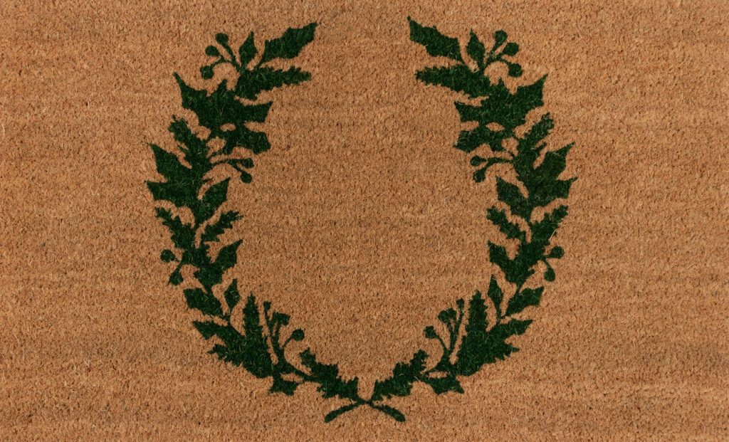 Erin Gates Park Wreath Green Area Rug