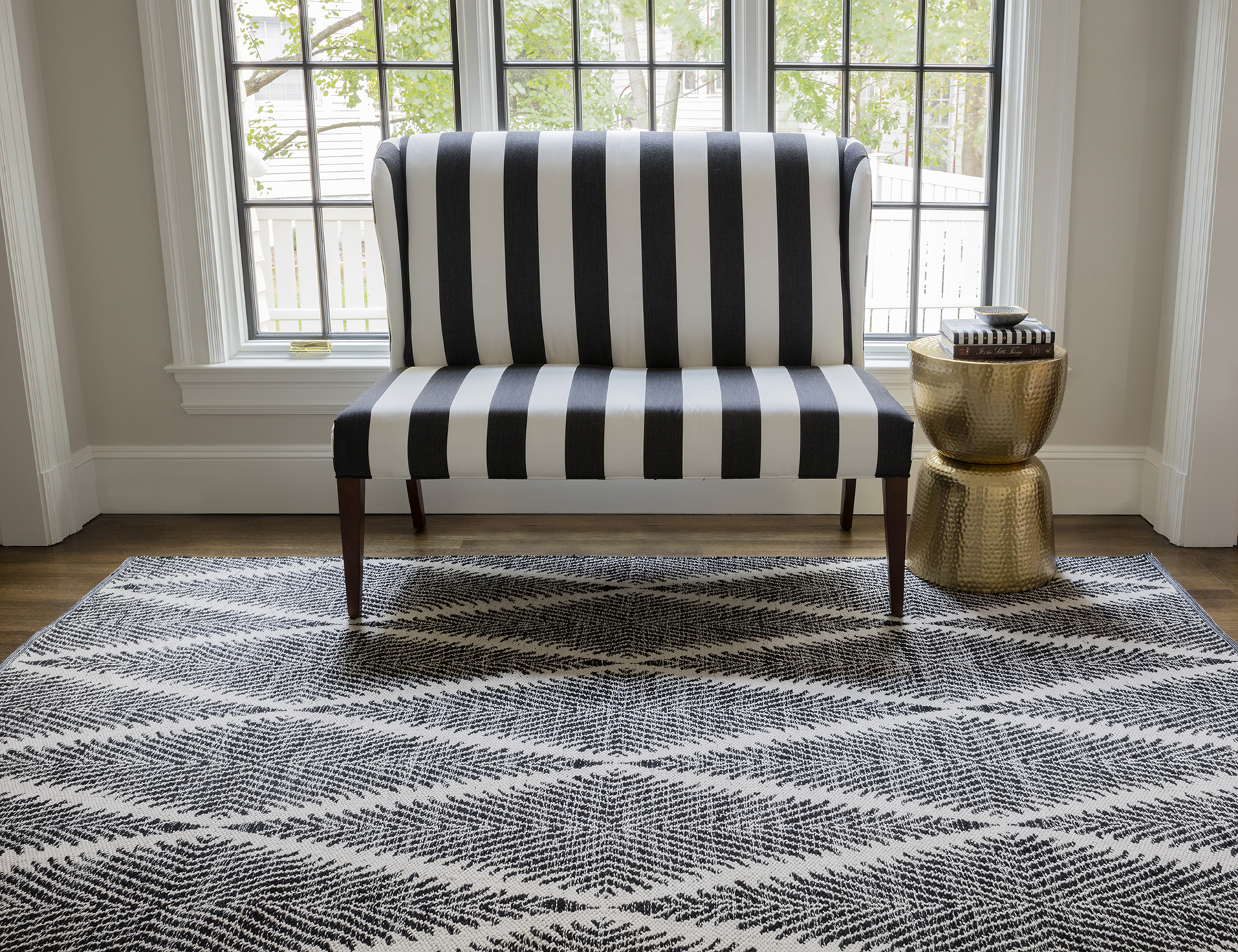 Erin Gates River Beacon Black Area Rug - Image 8