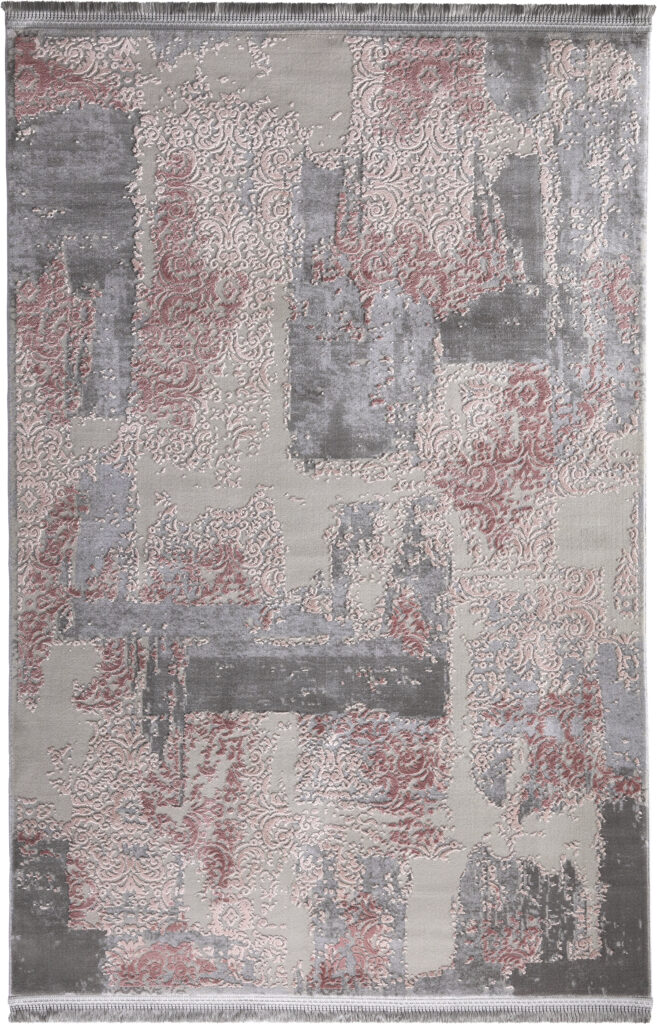 Pure Silk Nature Pink Rug – 9416 Mockup