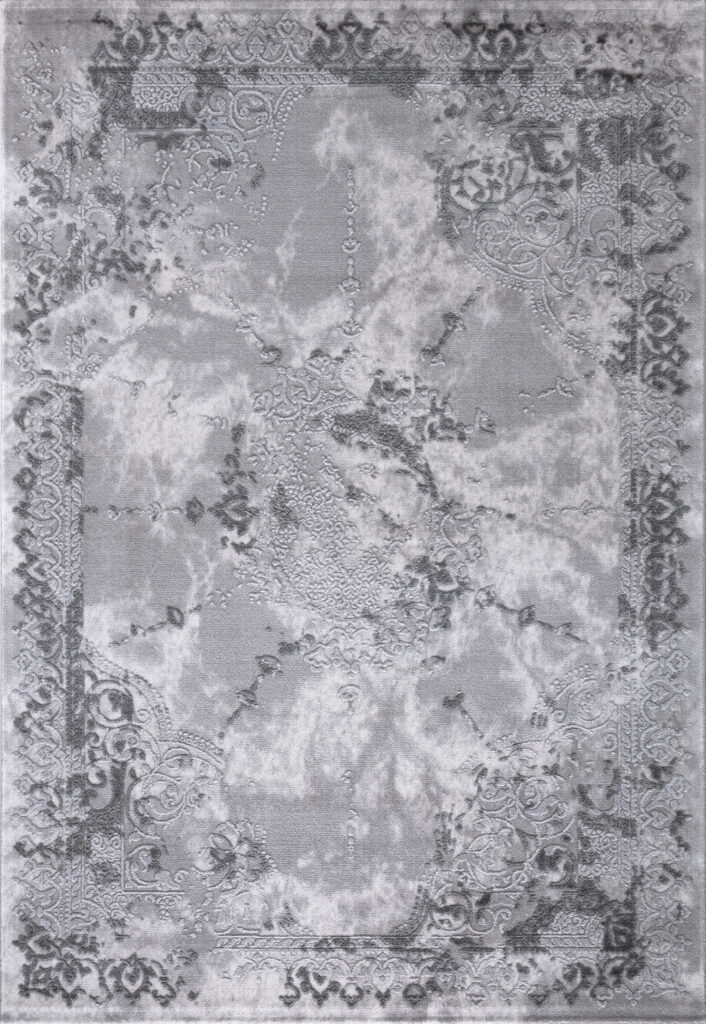 Pure Silk Nature Grey Rug – 9417A