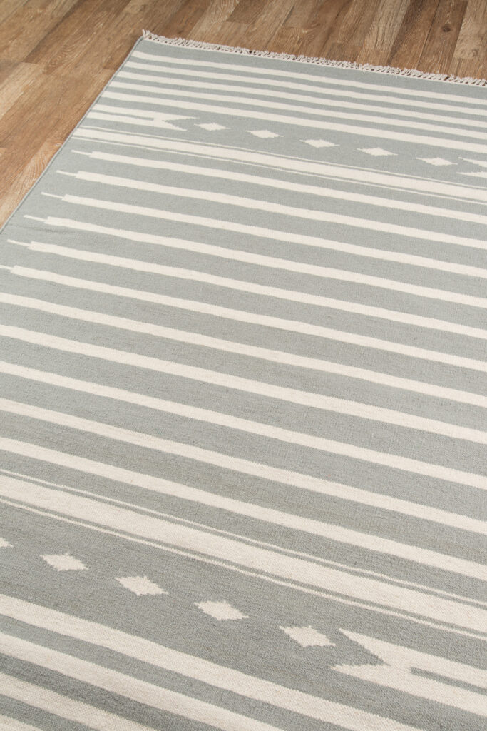Erin Gates Thompson Billings Grey Area Rug Mockup