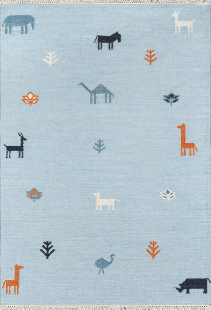 Erin Gates Thompson Porter Blue Area Rug
