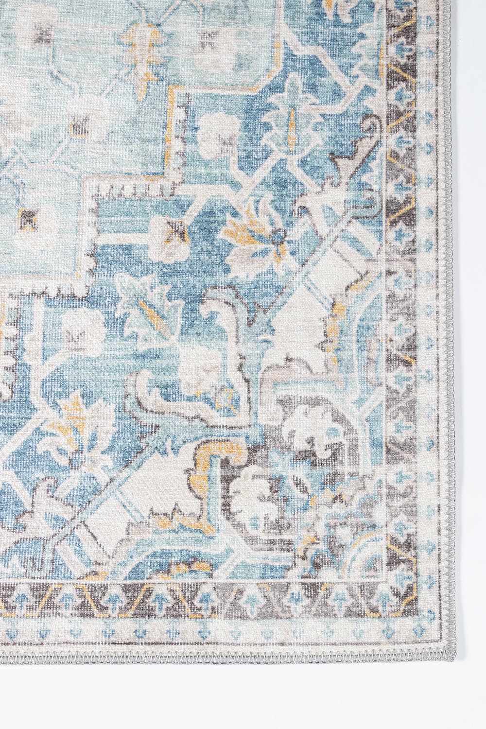 Momeni Afshar Light Blue Area Rug