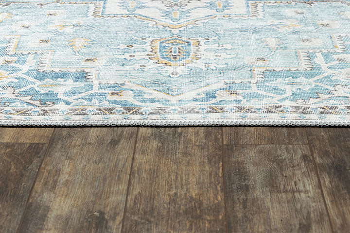 Momeni Afshar Light Blue Area Rug