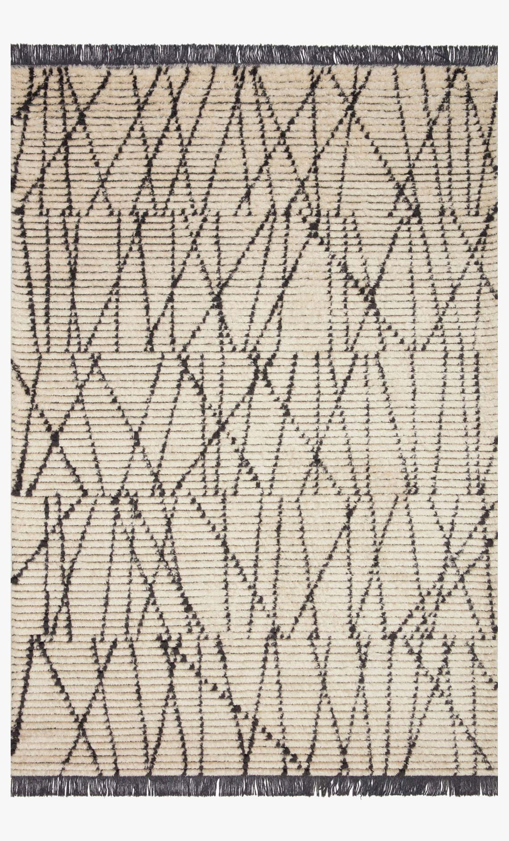 Loloi Alice Ali-01 Cj Cream / Charcoal area rug