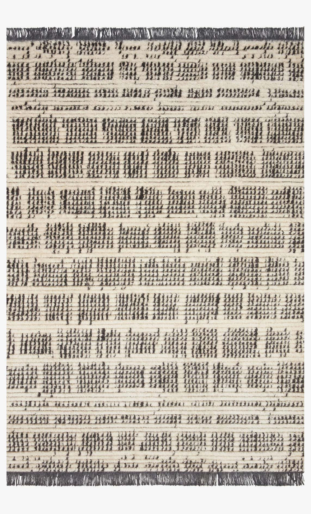 Loloi Alice Ali-02 Cj Cream / Charcoal area rug