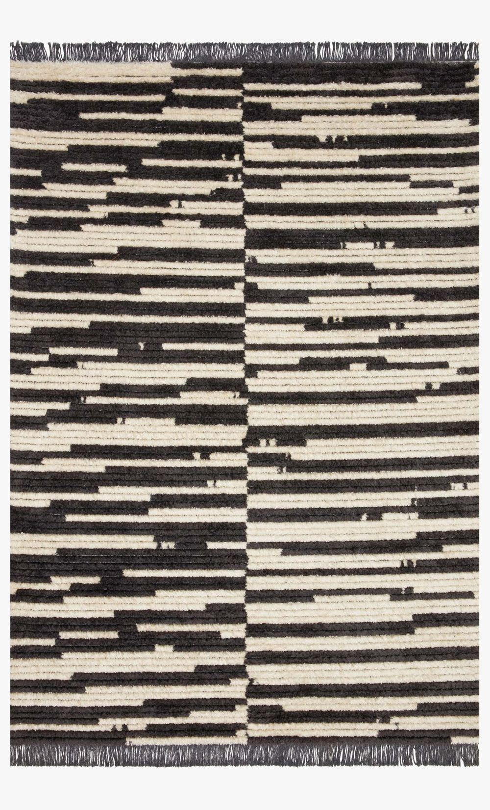 Loloi Alice Ali-03 Cj Cream / Charcoal area rug