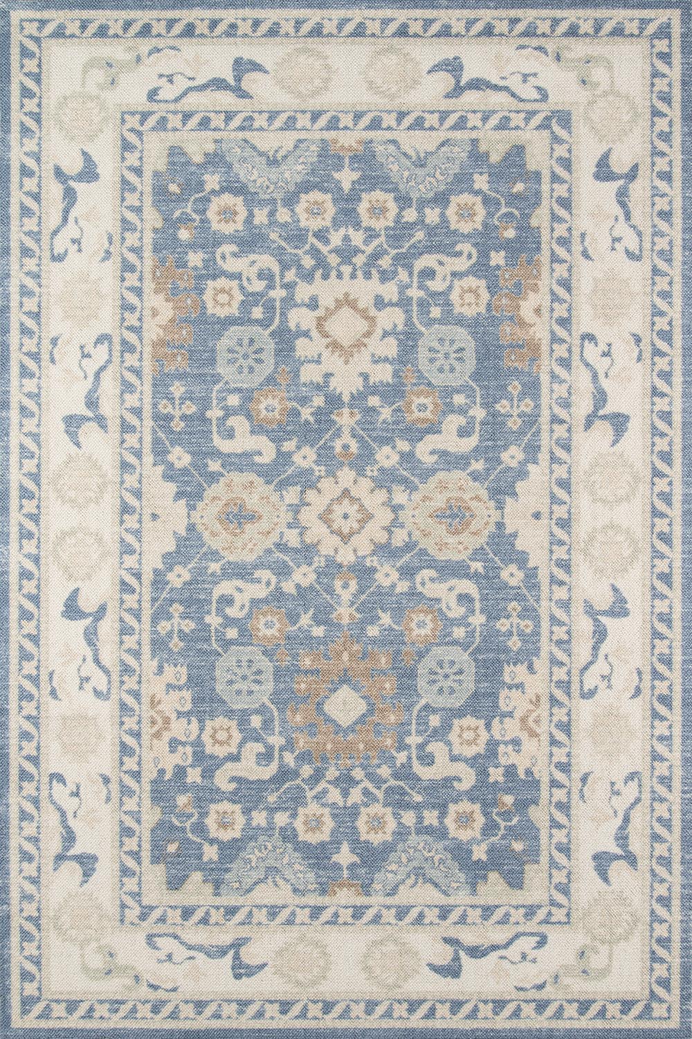 Momeni Anatolia Light Blue Area Rug