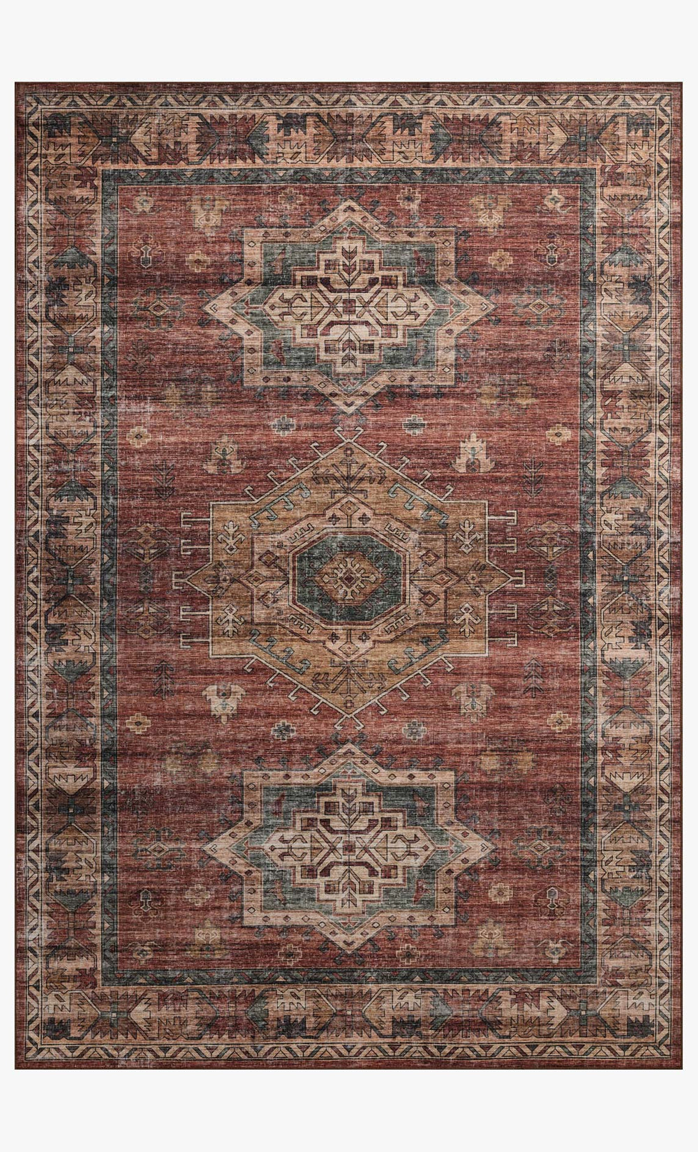Loloi Anniston Ans-04 Spice / Multi area rug